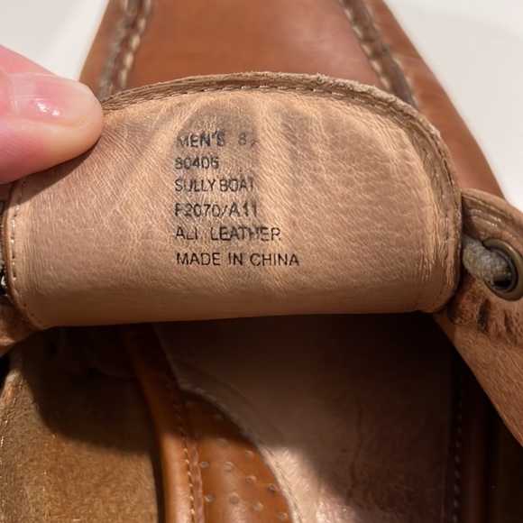 Frye Sully Boat Shoes Size 8 - Picture 8 of 8